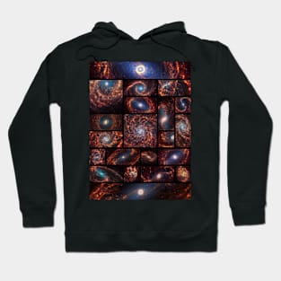 JWST 19+2 Spiral Galaxies (James Webb/JWST) Hoodie